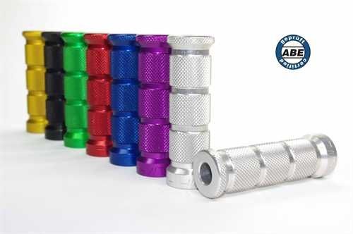 Jalkatapit Etu Kawasaki ZX-10R 2004-2011, ZX-6R 2004-2012, ER-6f/n 2005->, Z 750R 2011-> Vihreä - MFW