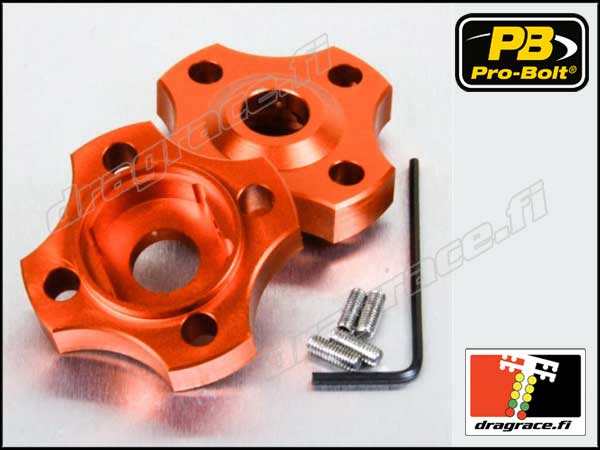 Etujousen Esijännityksen Säätömutteripari 22 mm A/F Suzuki, Kawasaki, Honda, Aprilia - Pro-Bolt