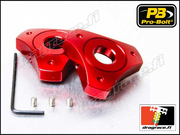 Etujousen Esijännityksen Säätömutteripari 19 mm Suzuki, Honda, Kawasaki, Triumph, MV Agusta - Pro-Bolt