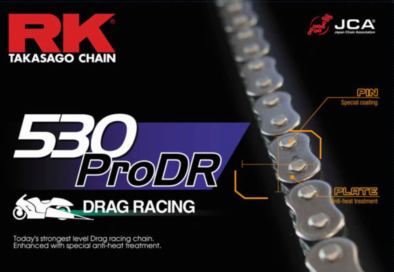 Ketju 530 ProDR Dragrace 170 Lenkkiä - RK Takasago
