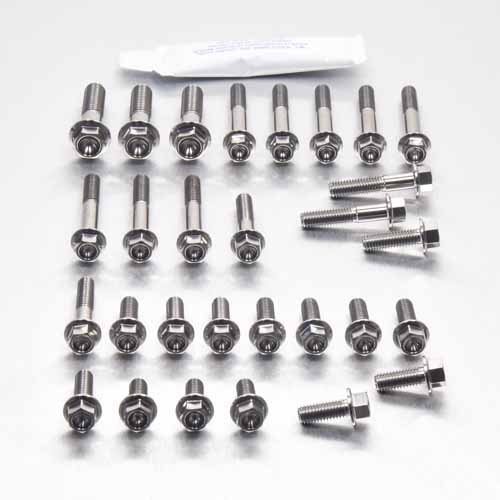 Moottorinpulttisarja Ruostumatonta Terästä Kawasaki Z 1000 2007-2009 Hex - Pro-Bolt