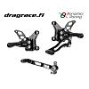 Jalkatappisarja Ducati 748/916/996/998 1994-2004 Normaali Sekä Käänteinen Vaihdekaavio - Bonamici Racing