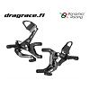 Jalkatappisarja Ducati Panigale 899/959/1199/1299 Normaali Sekä Käänteinen Vaihdekaavio - Bonamici Racing