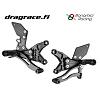 Jalkatappisarja Kawasaki ZX-10R 2011-2015 Normaali Sekä Käänteinen Vaihdekaavio - Bonamici Racing