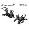 Jalkatappisarja Kawasaki Z 650 2017-2019 Normaali Sekä Käänteinen Vaihdekaavio - Bonamici Racing