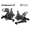 Jalkatappisarja KTM SuperDuke 1290 R 2020-2023, SuperDuke 1390 R 2024-2025 Normaali Sekä Käänteinen Vaihdekaavio - Bonamici Raci