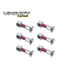 Takarattaan Pulttisarja 6kpl M8x30mm - Upshift Racing