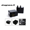 Vilkkurele LED Vilkuille 12/0,05A-10A (1-100W), 7 Pinninen Liitin - Dragrace.fi