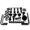 Katteenpulttisarja Alumiinia Suzuki GSF 1200 Bandit 2001-2005 Musta - Pro Bolt
