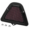 Ilmansuodatin Kawasaki VN 1700 Classic 2009-2015, VN 1700 Voyager 2009-2014, VN 1700 Classic Tourer 2009-2015 - K&N Filters