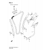 Nokkaketjunlaahain Etu Suzuki GSX-R 1000 2001-2002, 2005-2006 - OEM