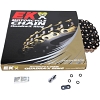Ketju 530 ZVX3 "QX-rengas" 150 Lenkkiä Musta/Kulta - EK Chains