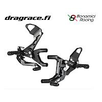 Jalkatappisarja Ducati Panigale 899/959/1199/1299 Normaali Sekä Käänteinen Vaihdekaavio - Bonamici Racing