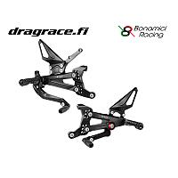 Jalkatappisarja Ducati Panigale V4/V4S/V4R 2018-> Normaali Sekä Käänteinen Vaihdekaavio - Bonamici Racing