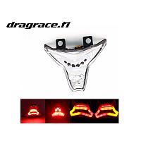 Led Takavalo Led Vilkuin Kawasaki Z 1000 2014-2020, ZX-10R 2016-2020, ZX-6R 2019-2021 Kirkas - Dragrace.fi