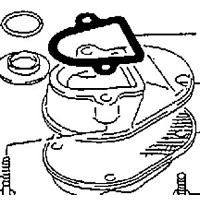 Öljyn Imuputken Tiiviste Suzuki GSX-R 1100 1986-1992, GSX-R 750 1985-1990, GSX 1100 F 1988-1991 - Cometic