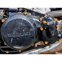 Moottorinpulttisarja Alumiinia Suzuki RG 125 1985-1991 - Pro-Bolt