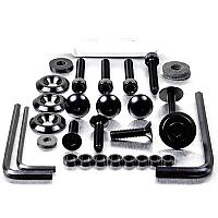 Katteenpulttisarja Alumiinia Suzuki GSF 1200 Bandit 2001-2005 Musta - Pro Bolt