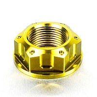 Takapyörän Akselin Mutteri M22 x 1.5 mm Honda, Suzuki, Yamaha, Titaania - Pro-Bolt