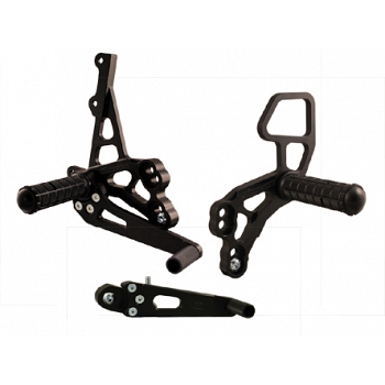 Jalkatappisarja Suzuki GSX-R 1000 2009-2016, GSX-R 600 2011-2016, GSX-R 750 2011-2016 - Woodcraft