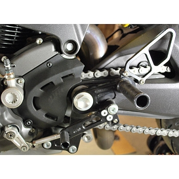 Jalkatappisarja Ducati 696/796/1100 Monster 2009-2013 - Woodcraft