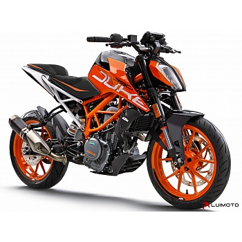 Satulanpäällinen KTM 125 Duke 2017-2019, 390 Duke 2017-2019 Style R - Luimoto