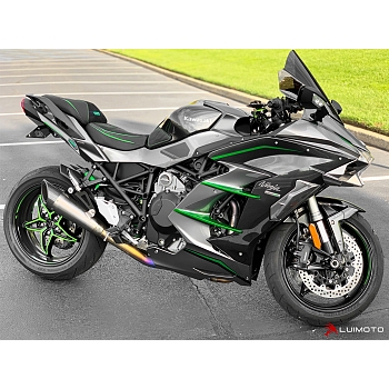 Satulanpäällinen Kawasaki H2 SX 2018-2020 Taka Sport Edition - Luimoto