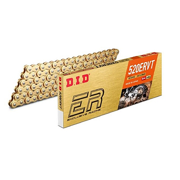 Ketju 520 ERVT X-Rengas 118-lenkkiä Kulta - D.I.D