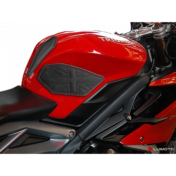 Tank Leaf Tankinsuojasarja Triumph Daytona 675 2013-2017, Street Triple Rx 2015-2016, Daytona Moto 2 765 2020 Union Jack - Luimo