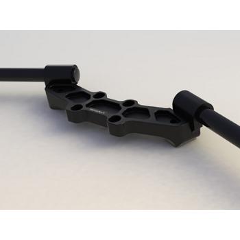 Clip-On Ohjaustanko Adapteri Ducati Monster 696, 796, 1100 - Woodcraft
