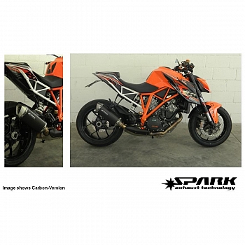 Slip-On Vaimennin KTM 1290 Super Duke / Super Duke R 2014-2016 FRC Hiilikuitu - Spark