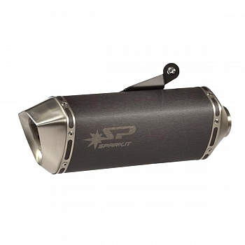 Slip-On Vaimennin Kawasaki Z 800 2013-2016 FRC Ruostumaton teräs,tumma - Spark