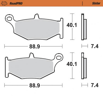 Jarrupalat Taka Suzuki Hayabusa 2008->, B-King, GSX-R 1000 2007-2008, GSX-R 600 2006-2010, GSX-R 750 2006-2010 Sintered - Moto-M
