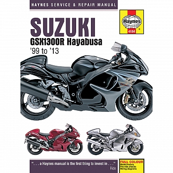 Korjaamokäsikirja Suzuki Hayabusa 1999-2013 - Haynes 1