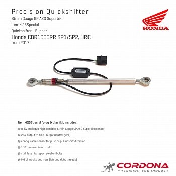 GP Quickshifter Blipper Honda CBR 1000 RR 2017-2022 - Cordona