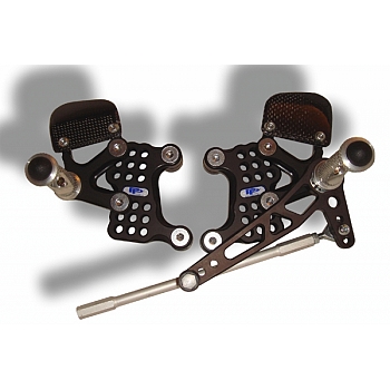 Jalkatappisarja Ducati 1098 2007-2008, 1198 2009-2011 - PP Tuning