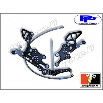 Jalkatappisarja Yamaha FZ-8 2010-2015 - PP Tuning