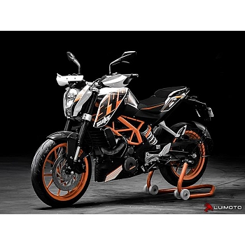 Satulanpäällinen KTM 125 Duke 2011-2016, 200 Duke 2012-2015, 390 Duke 2013-2016 - Luimoto