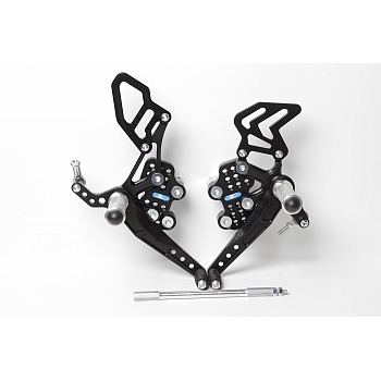 Jalkatappisarja Suzuki GSX-R 1000 2005-2006 - PP Tuning