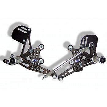 Jalkatappisarja Suzuki SV 1000 2003-2007 - PP Tuning