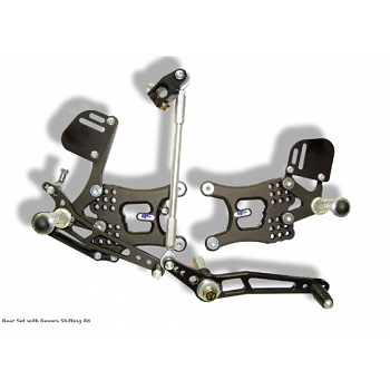 Jalkatappisarja Yamaha YZF-R6 2006-2015 - PP Tuning