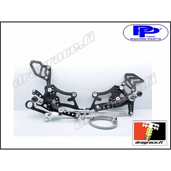 Jalkatappisarja Yamaha YZF 125 R 2008-2015 - PP Tuning