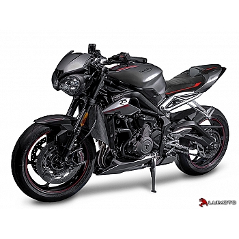 Satulanpäällinen Triumph Street Triple 2017-2020 R-Cafe Edition Etu - Luimoto