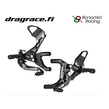 Jalkatappisarja Ducati Panigale 899/959/1199/1299 Normaali Sekä Käänteinen Vaihdekaavio - Bonamici Racing