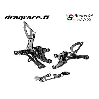 Jalkatappisarja Honda CBR 1000 RR 2008-2016 Normaali Vaihdekaavio - Bonamici Racing