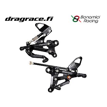 Jalkatappisarja KTM Duke 790 2018-2020, Duke 890 2020-2023 Normaali Sekä Käänteinen Vaihdekaavio - Bonamici Racing