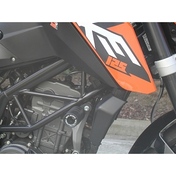 Crash Pads KTM 125 Duke 2011-&gt; - Bike Design 1