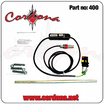 GP Quickshifter Strain Gauge, Yleismalli, Pyöriin joissa ei ole vaihdetankoa - Cordona