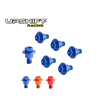 Pultti M6x12,5mm Kauluksella (6 kpl) (eri värejä) - Upshift Racing