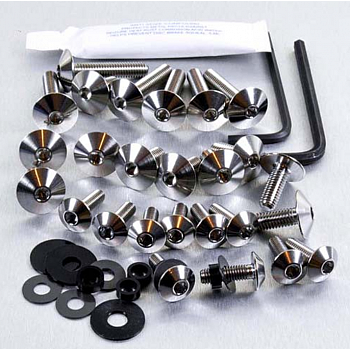 Katteenpulttisarja Ruostumatonta Terästä Kawasaki ZZR 1100 1990-2002 - Pro-Bolt